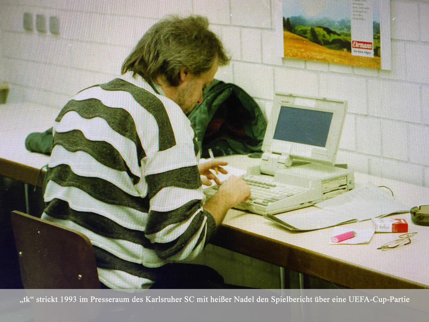 Thomas Kastler im Presseraum